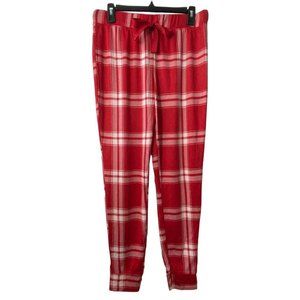 Unbranded Christmas super soft‎ red and white pajama jogger lounge pants Sz M